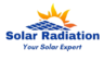 Logo solar panel and sun artwork